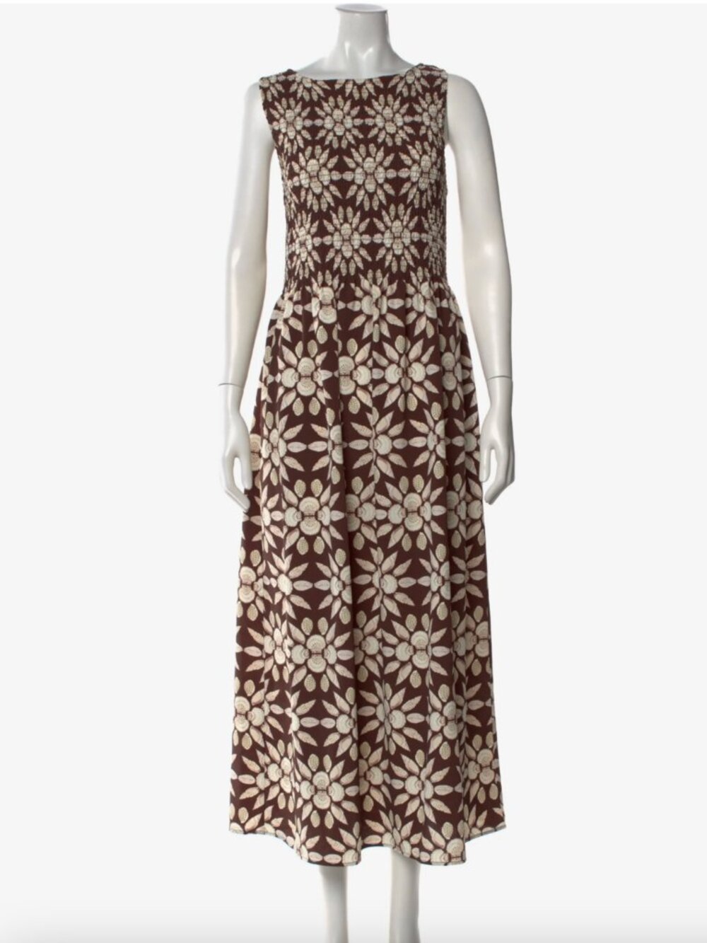 Hill House Home Cosima Dress Brown Shell